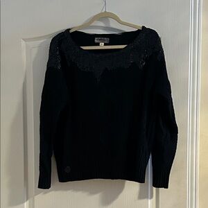 Diesel Black Crew Neck Sweater